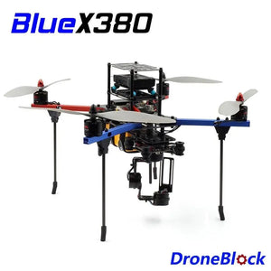 BlueX380 Quadcopter DIY Drone.