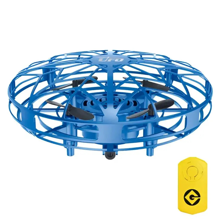 Flying Infrared Induction Helicopter Mini Drone - Blue -