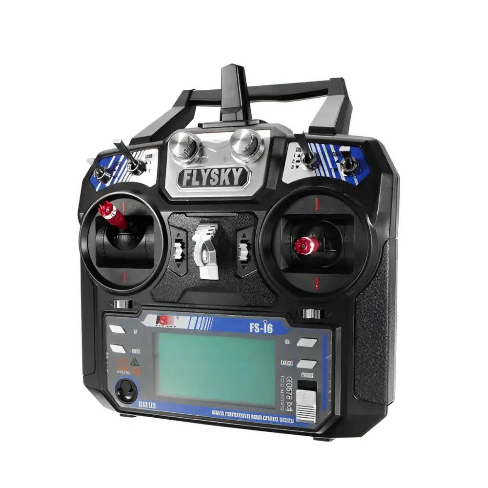 FlySky FS-i6 2.4G 6CH AFHDS RC Transmitter with FS-iA6 Receiver.
