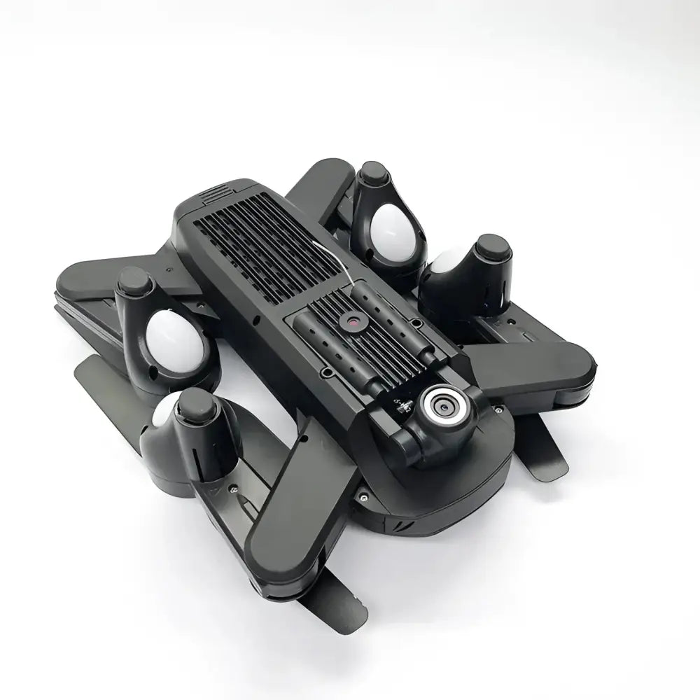 H12 Wifi 4k Dual Hd Camera Foldable Rc Quadcopter Drone