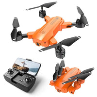 HR H9 Mini with 4K HD Dual Camera Foldable Quadcopter.