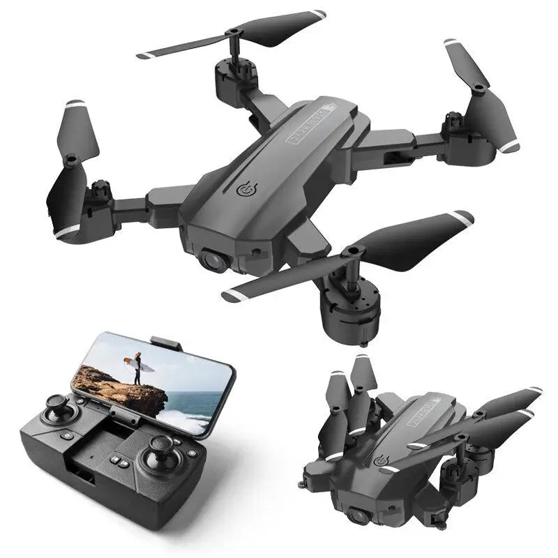 Hr H9 Mini With 4k Hd Dual Camera Foldable Quadcopter