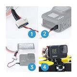IFlight Power Wire Right Angle Socket for GoPro 6/7/8/9 Camera Power Cable RC Type-C Adapter.