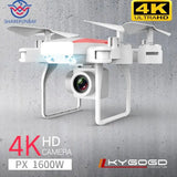 KY606D Drone 4k HD Aerial Photography 1080p Four-axis aircraft 20 Minutes Flight air Pressure Hover a key take-off Rc helicopter.