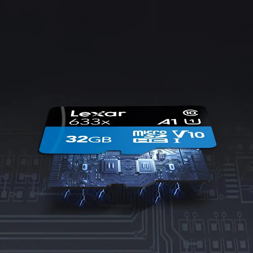 Lexar Original 633x Micro SD Card  512 16GB 32GB 64GB 128GB SDHC SDXC High Speed Up to Max 95M/s Flash Micro SD For GOPRO Drone.