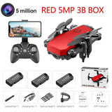 LF606 Mini Drone with 4K Camera HD Foldable Drones One-Key Return FPV Quadcopter Follow Me RC Helicopter Quadrocopter Kid's Toys.