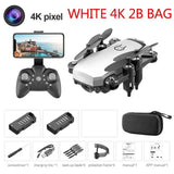 LF606 Mini Drone with 4K Camera HD Foldable Drones One-Key Return FPV Quadcopter Follow Me RC Helicopter Quadrocopter Kid's Toys.
