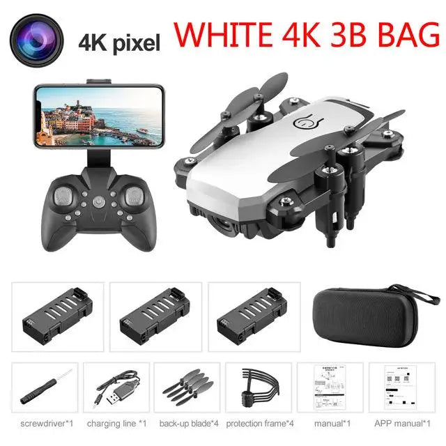 Lf606 Mini Drone with 4k Camera Hd Foldable Drones One-key