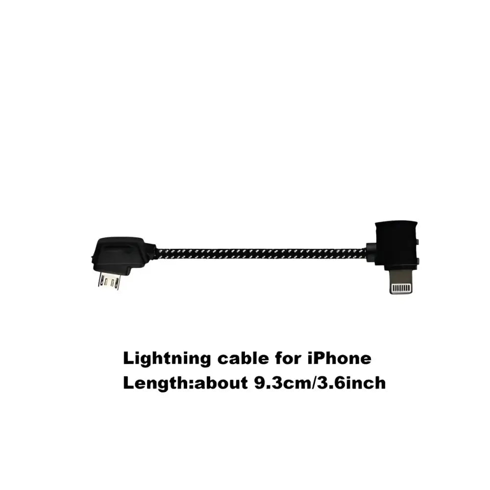 Micro USB Type-C IOS Extend Cable for DJI Mavic Pro.