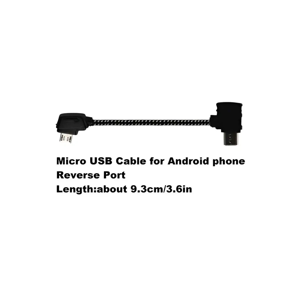 Micro USB Type-C IOS Extend Cable for DJI Mavic Pro.