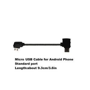 Micro USB Type-C IOS Extend Cable for DJI Mavic Pro.