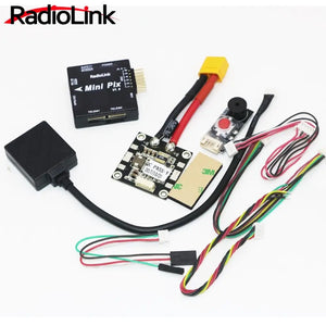 Radiolink Mini PIX and Mini M8N GPS Flight Control Vibration Damping by Software Atitude Hold for RC Racer Drone Quadcopter.