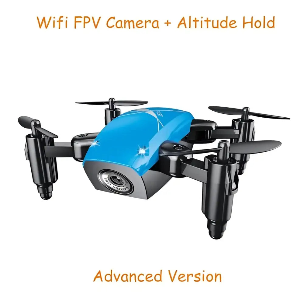 S9HW Mini Drone With Camera S9 No Camera RC Quadcopter Foldable Drones Altitude Hold RC Quadcopter WiFi FPV Pocket Dron VS CX10W.