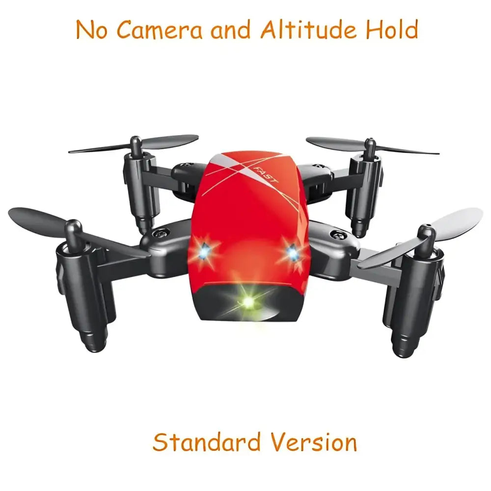 S9HW Mini Drone With Camera S9 No Camera RC Quadcopter Foldable Drones Altitude Hold RC Quadcopter WiFi FPV Pocket Dron VS CX10W.