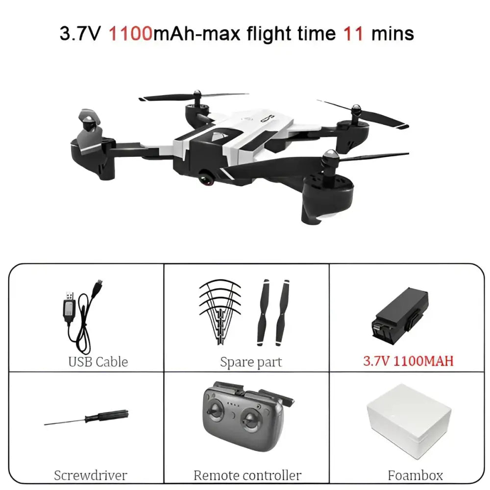 SG900 Wifi RC Drone with 720P 4K HD Dual Camera GPS Follow Me Quadrocopter FPV Professional Drone Long Battery Life Toy For Kids.