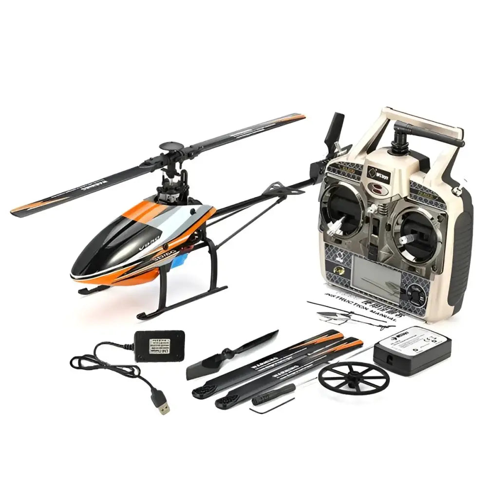 WLtoys V950 Flybarless System Brushless RC Helicopter.