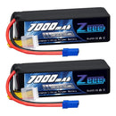 2units Zeee Lipo Battery 4s 6s 14.8v 22.2v 100c 7000mah -